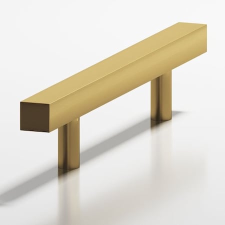 Colonial Bronze 506 Series 3" Center to Center Cabinet Pull Satin Brass Finish 5064